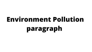 environment pollution composition