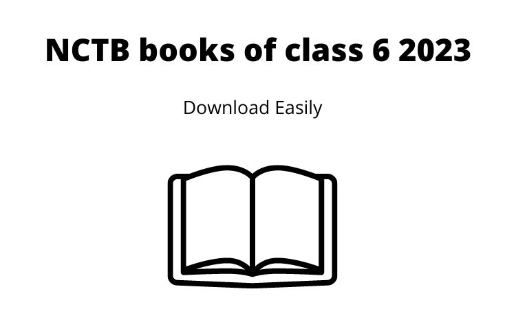 NCTB books of class 6 2023