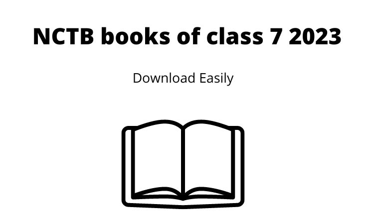 NCTB books of class 7 2023